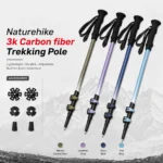 Naturehike Ultra-Light Hoar Trek Carbon Fiber Trekking Pole